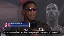 Joshua has 'full trust' his team will deliver Wilder fight