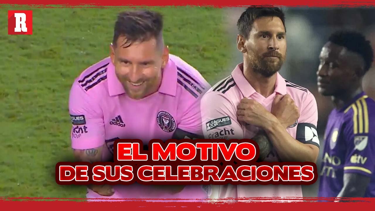 MESSI FESTEJA GOLES COMO HEROE