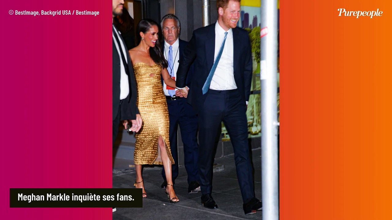 PHOTO Meghan Markle : Un détail énigmatique sur le corps de la femme d'Harry interroge suite aux rumeurs de tension