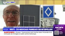 Philippe Nozière de 40 millions d'automobilistes sur le nouveau panneau: 