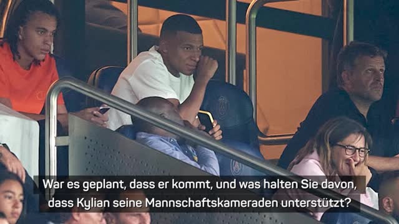 Enrique genervt von Mbappe-Frage: 'Nichts zu sagen'