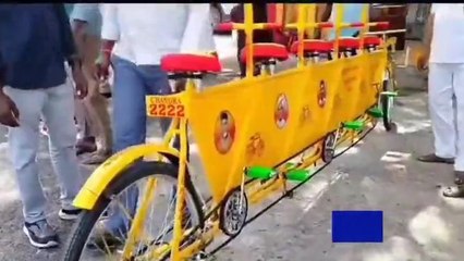 గుంటూరు జిల్లా: భలే సైకిల్... ఓ సారి ఇలా లుక్కేయండి