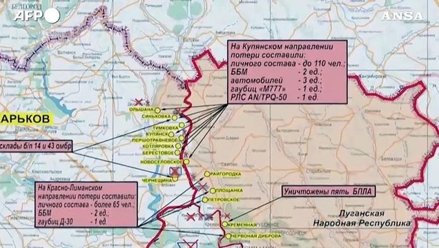 I russi avanzano su Kupiansk, allarme a Zaporizhzhia