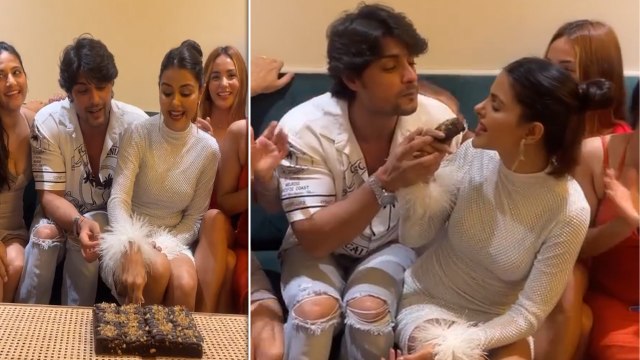 Priyanka Choudhary का Birthday Road Trip, Ankit Gupta के साथ Cut किया Cake, PriyAnkit Fans बोले...!