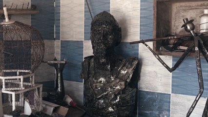 تونسي يحول الخردة لمجسمات وأعمال فنية مبدعة