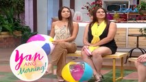 Sharmaine Arnaiz at Aubrey Miles, nag-agawan ng mga beach BALLS! (Yan ang Morning!)