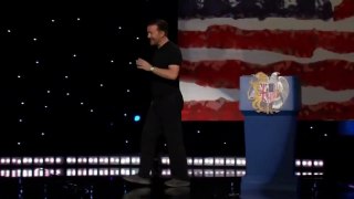 Ricky Gervais'in en ofansif esprisi (Most offensive joke of Ricky Gervais)