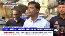 Jérôme Viaud, maire de Grasse, sur l'incendie qui a fait 3 morts: 