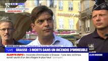 Jérôme Viaud, maire de Grasse, sur l'incendie qui a fait 3 morts: 