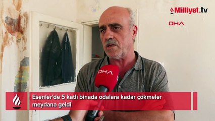İstanbul'da ürperten manzara! 'Depreme gerek yok, rüzgar vursa düşecek'