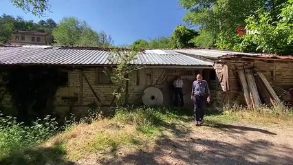Zamanının büyük fabrikası olan su değirmeni 4 asırdır hizmet veriyor