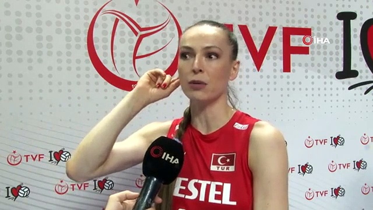 A Milli Kadın Voleybol Takımı Kaptanı Eda Erdem Dündar: Hasret kaldığımız altın madalyaya çok daha yakınız