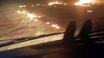 Ağrı'da bir köyde tarla yangını: Tarla küle döndü