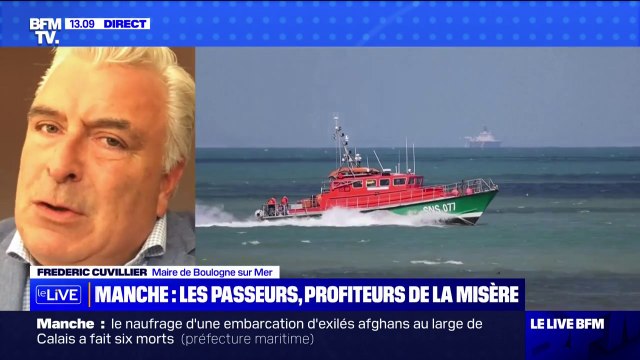 Frédéric Cuvillier, maire DVG de Boulogne-sur-mer sur la crise migratoire dans la Manche: Il faut que l'État britannique assume ses responsabilités