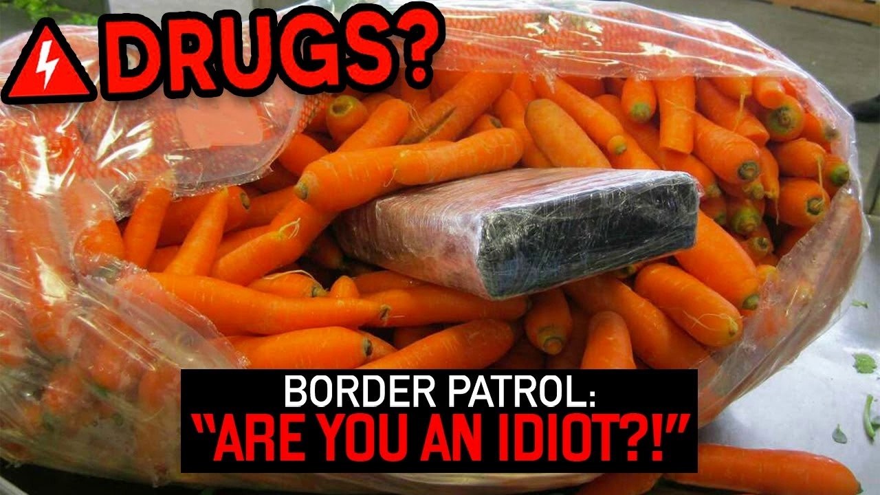 Hidden DRUG Search by Border Patrol Police!