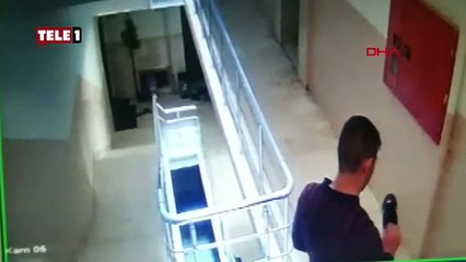 Konya’da şaşırtan hırsızlık! Ayakkabıyı önce kokladı sonra çaldı