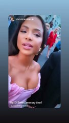 Matt Pokora et Christina Milian étaient également présent pour l'intronisation de Tony Parker au Hall of Fame. ©Instagram