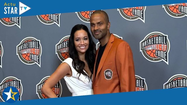 Tony Parker honoré discours d'amour inattendu à Alizé, sublime et émue aux larmes devant ses deux