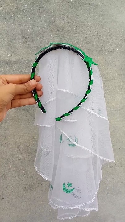 handmade independance day hairband for kids #diy