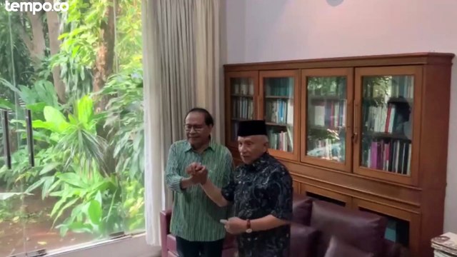 Amien Rais Gelar Pertemuan Tertutup di Kediaman Rizal Ramli