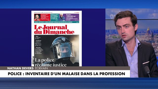 Nathan Devers : «Incontestablement, il y a un mal-être de manière générale dans les services publics, et plus particulièrement dans les forces de l'ordre»