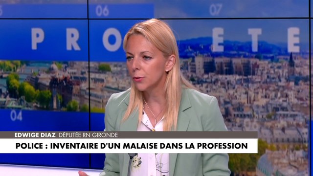 Edwige Diaz : «La Nupes vient attiser la haine anti-flics»