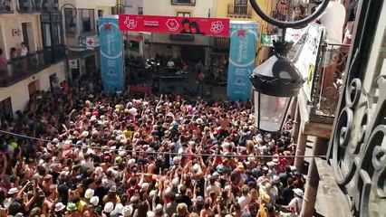 Amaral también revoluciona la plaza del Trigo