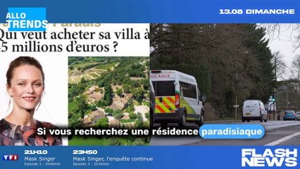 Une propriété de rêve appartenant à Vanessa Paradis et Johnny Depp est mise en vente : Un véritable havre de paix provençal à 45 millions d'euros.