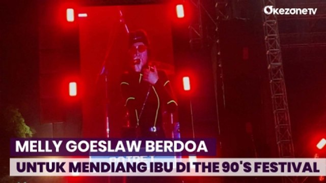 Melly Goeslaw Bawakan Lagu Bunda, Ajak Penonton The 90's Festival Berdoa Untuk Ibu