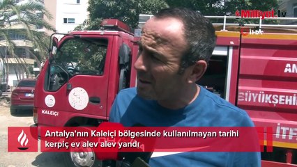 1 ayda ikinci tarihi ev yangını! Muhtar isyan etti: Artık oturup ağlayacağız