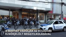 A maffiát és az államot okolja a meggyilkolt ecuadori elnökjelölt felesége