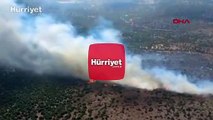 İzmir'de yangın! Ekipler alevlere müdahale ediyor