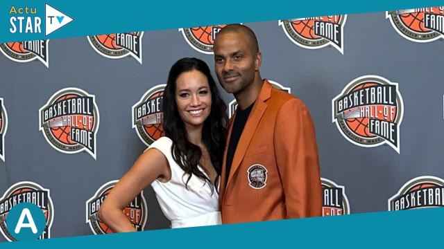 Tony Parker honoré discours d'amour inattendu à Alizé, sublime et émue aux larmes devant ses deux