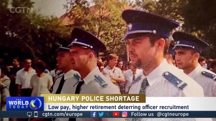 Hungary is short of police officers as public sector pay falls behind
