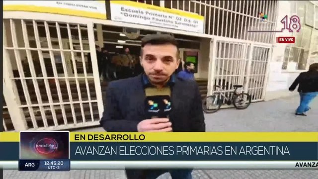 Argentina desarrolla las elecciones primarias, abiertas y democráticas