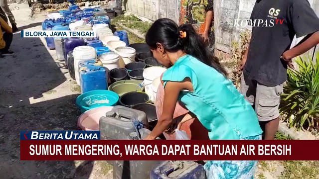 Bayar Rp140 Ribu untuk 1 Tangki Air Bersih, Warga Blora Harap Dapat Bantuan Air Bersih Rutin