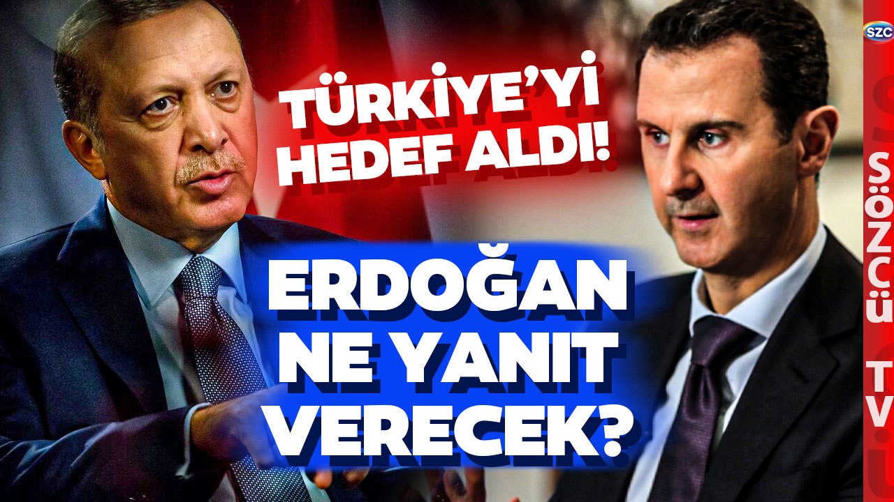Esad'dan Erdoğan'ı Kızdıracak Hamle! Türkiye ve ABD'yi Bu Sözlerle Hedef Aldı