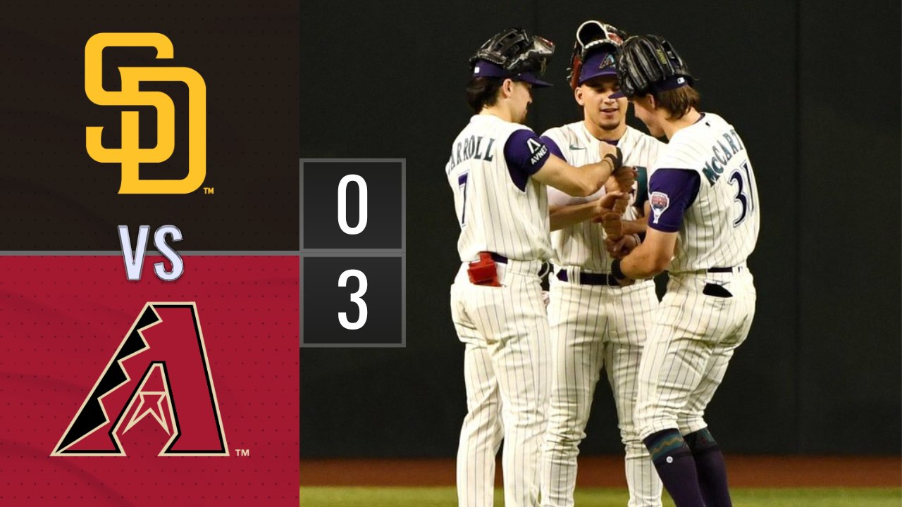 Resumen Padres de San Diego vs Cascabeles de Arizona | MLB  12-08-2023