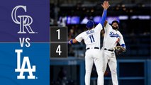 Resumen Rockies de Colorado vs Dodgers de Los Ángeles | MLB 12-08-2023