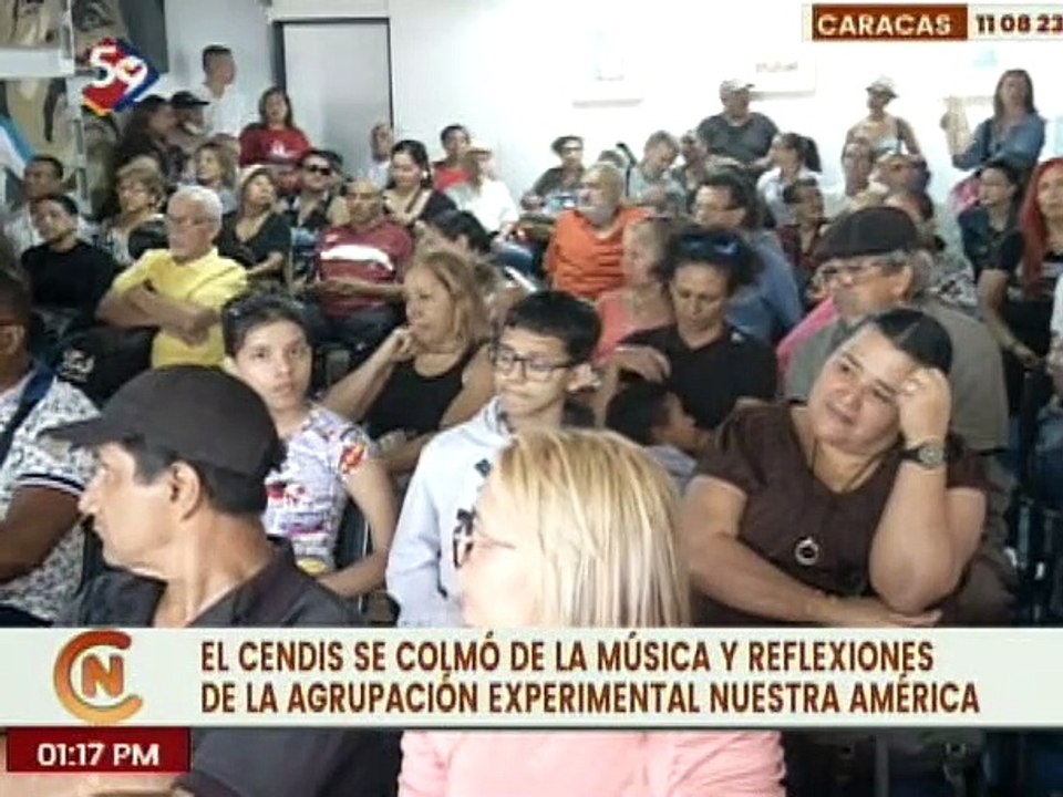 Agrupación Experimental Nuestra América llenó de música y reflexión a los asistentes del Cendis