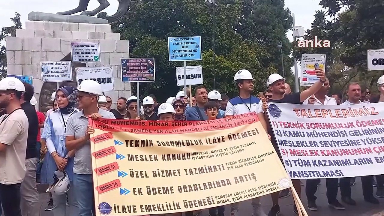 Kamu Mühendisleri Platformu, Samsun'da Toplu Sözleşme Taleplerini Açıkladı: "Kamu Mühendislerine Hak Ettiği Değer Verilmelidir"