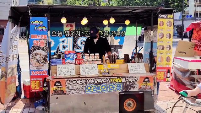 TOP10, Delicious Korean Waffles - Korean street food