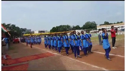 स्वतंत्रता दिवस समारोह का हुआ रिहर्सल