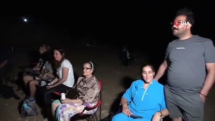 Les passionnés du ciel se sont rencontrés au château de Zerzevan, vieux de 7 000 ans