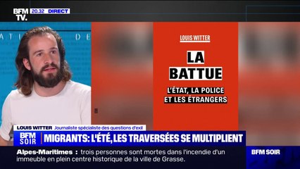 Calais: "Les personnes restent parfois juste quelques jours sur les campements, avant de traverser la Manche", affirme Louis Witter