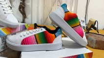 Textilero crea calzado con diseños artesanales inspirados en el folclore de México