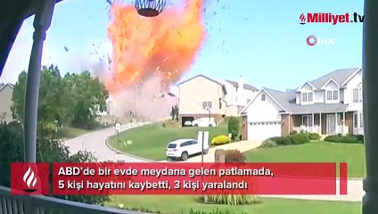 ABD’de evde patlama: 5 ölü, 3 yaralı