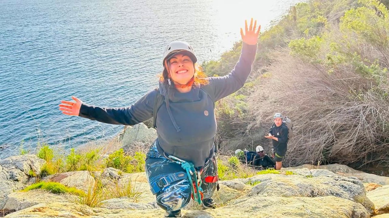 Canyoning La Gaviota Laguna Verde Valparaiso in Chile