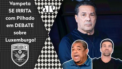 "QUANTA M&R#@ VOCÊ FALA, cara! Eu NÃO VOU..." Vampeta SE IRRITA com Pilhado sobre Luxemburgo!