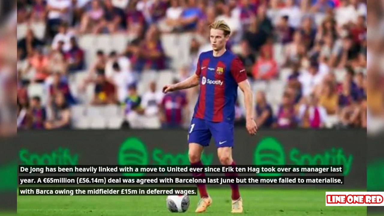 De Jong explains future plans following Man United transfer interest